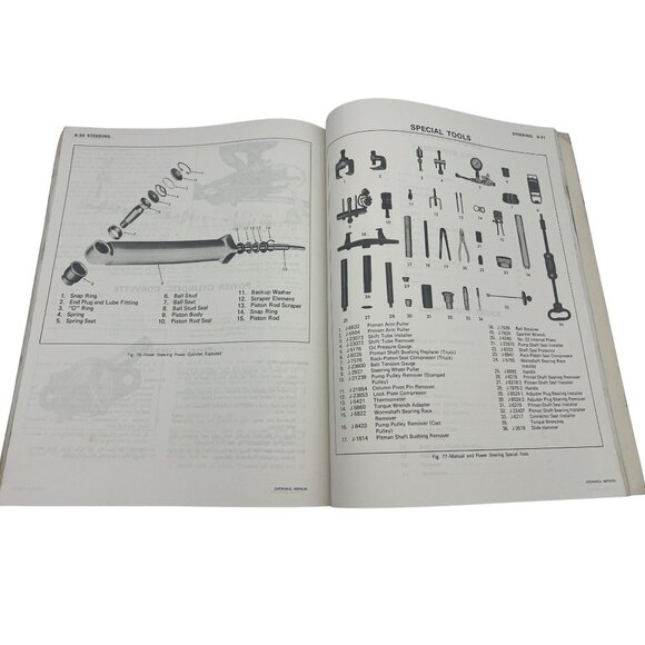 1974 Chevrolet Overhaul Manual ST-333-74 (Cars & Light Duty Trucks) Vintage - Picture 8 of 9